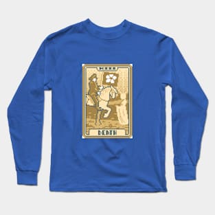 Balatro Death (XIII) Tarot Card Long Sleeve T-Shirt